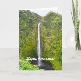 Lycklig Pension, Akaka Falls, Hawaii, kort