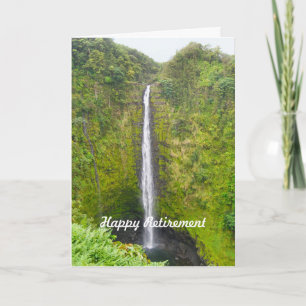 Lycklig Pension, Akaka Falls, Hawaii, kort