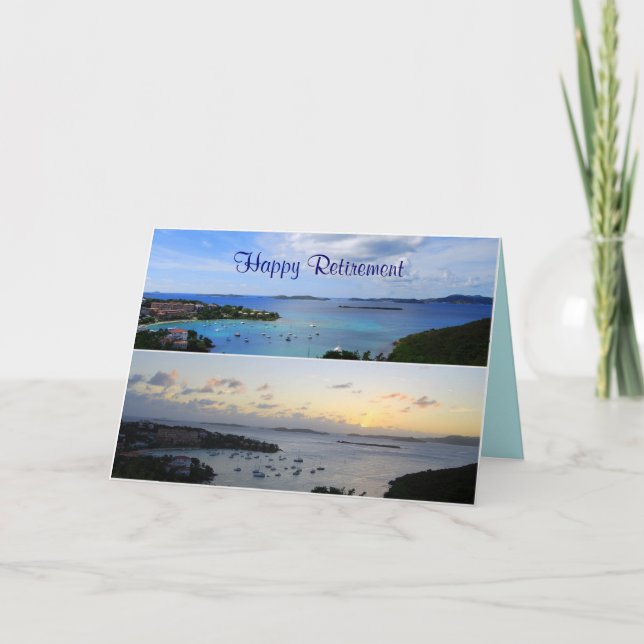 Lycklig Pension, Cruz Bay Collage, St. John Kort (Framsida)