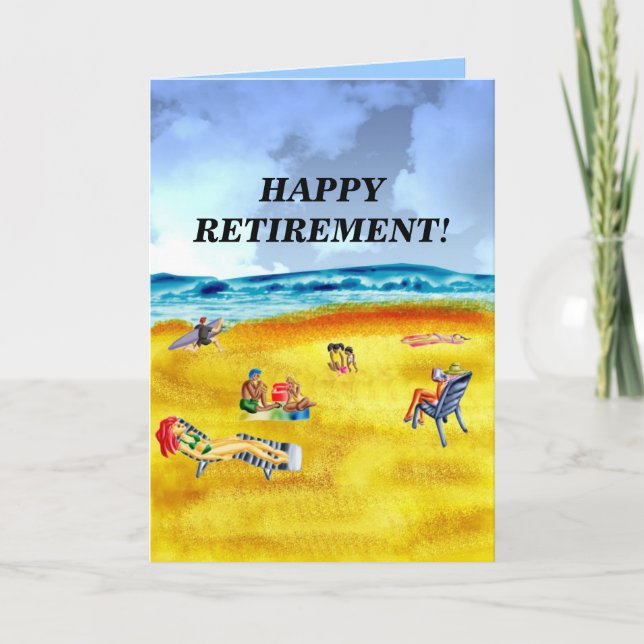 LYCKLIG PENSION! KORT (Framsida)