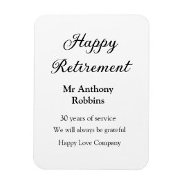 Lycklig pension lägger till namn-tjänstens pension magnet