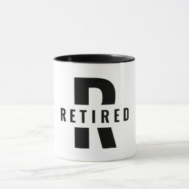 Lycklig Pension Retiring Retiring Retiring Retrött Mugg