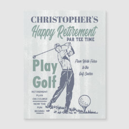 Lycklig Pension Retro Golf