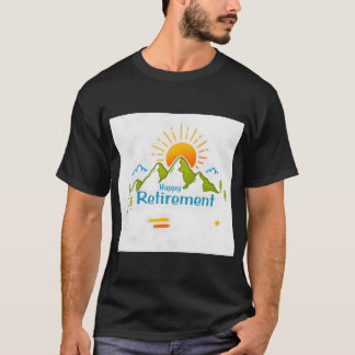 Lycklig pension t shirt