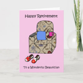 Lycklig Pension till Beautiker Kort