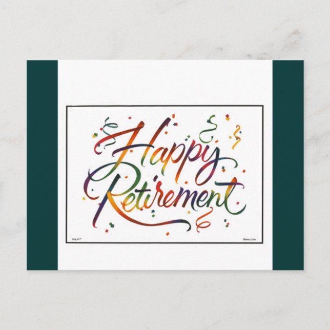 Lycklig Pension Vykort (Framsida)