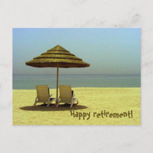 Lycklig pension! vykort