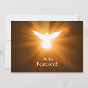 Lycklig Pentecost Julkort