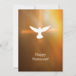 Lycklig Pentecost Julkort