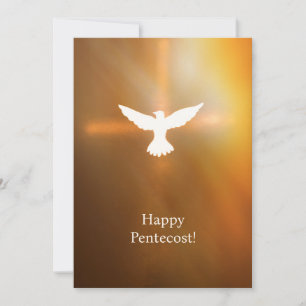 Lycklig Pentecost Julkort