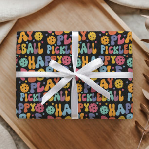 Lycklig People Play Pickleball Presentpapper