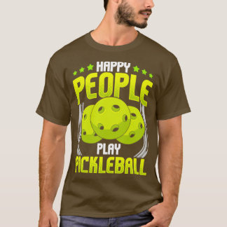 Lycklig People Play Pickleball T Shirt