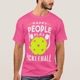 Lycklig People Play Pickleball T Shirt