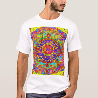 Lycklig People-skjordedesign T Shirt