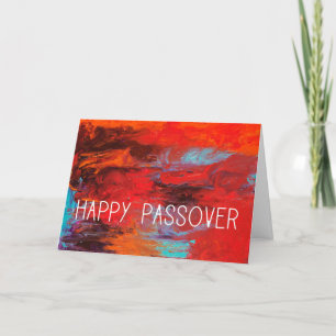 Lycklig Pesach-dörrarna och Lintel Helgkort