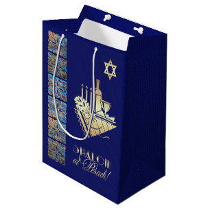 Lycklig Pesach. Seder Bord Icon Gift Papprare Bags