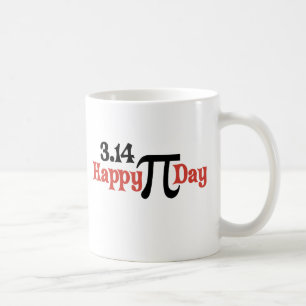 Lycklig Pi-dag 3,14 - mars 14th Kaffemugg