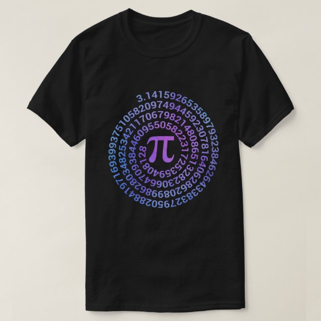 Lycklig Pi dag 3.14 Pi Day Math Älskare Lärare T Shirt (Design framsida)