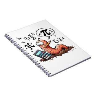 Lycklig pi-dag anteckningsbok