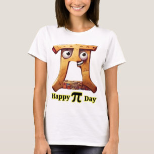 lycklig pi-dag t shirt
