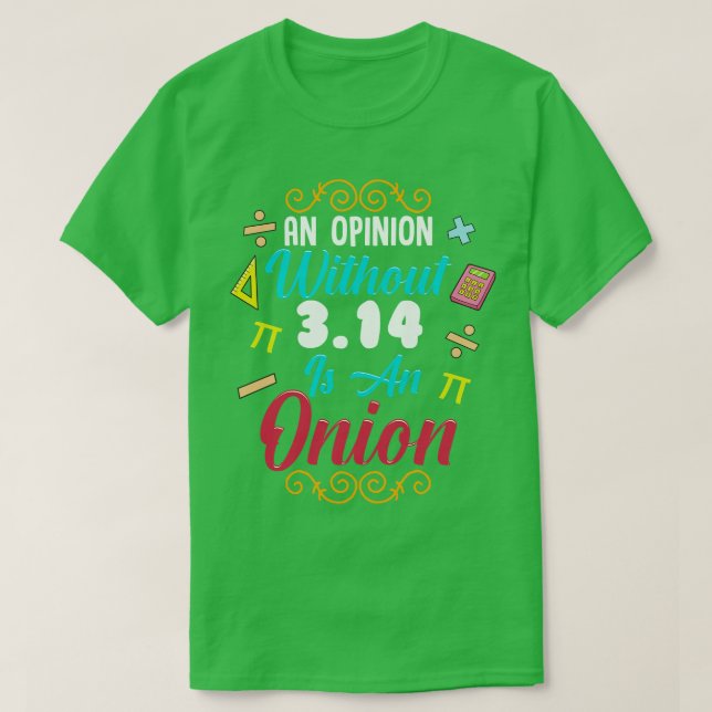 Lycklig Pi-dagen, födelsedag, begravning Math Geek T Shirt (Design framsida)
