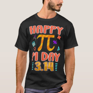 Lycklig Pi-dagen Matematic Teacher Rainbow Funny P T Shirt