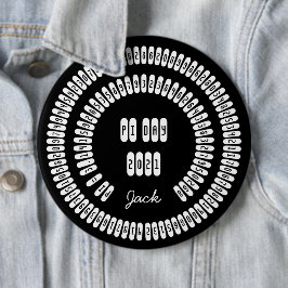 Lycklig Pi Day 2021 Math Digits 3,14 matematik Knapp