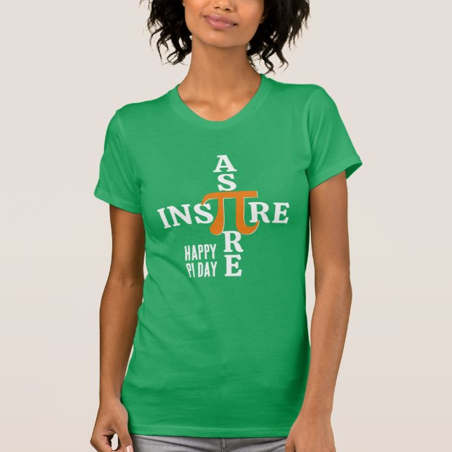 LYCKLIG PI DAY Aspire Inspire T Shirt (Framsida)