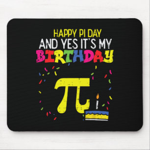 Lycklig Pi Day Birthday 3.14 Bday Math Pun Geek Ma Musmatta