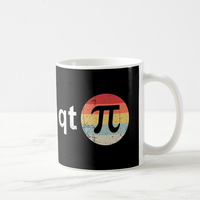 Lycklig Pi Day Cutie Pi Kaffemugg (Höger)