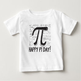 Lycklig Pi Day Kids T-Shirt - Math Älskare Shirt