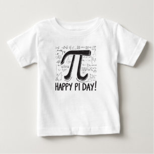 Lycklig Pi Day Kids T-Shirt - Math Älskare Shirt