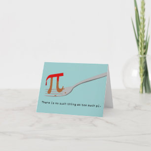 Lycklig Pi Day Kort