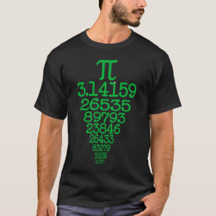 Lycklig Pi Day Math Geek Gift science Tee