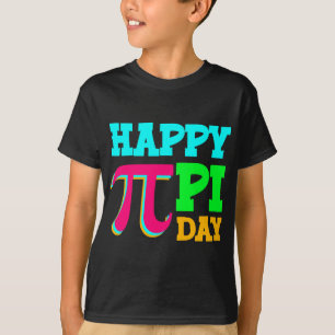 Lycklig Pi Day Math Science Teacher Student T Shirt