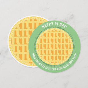 Lycklig Pi Day med 100+ siffror Lattice Apple Pa