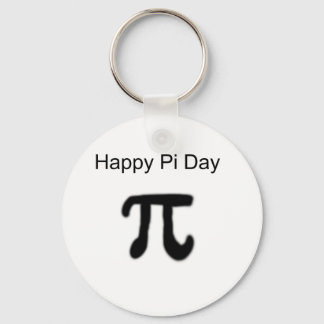 Lycklig Pi Day Nyckelring