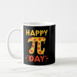 Lycklig Pi Day, Paj Day Pizza Mathematics Pi Symbo Kaffemugg<br><div class="desc">Lycklig Pi Day,  Paj Day Pizza Mathematics Pi Symbol</div>