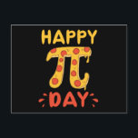 Lycklig Pi Day, Paj Day Pizza-Mathematics Pi Symbo Vykort<br><div class="desc">Lycklig Pi Day,  Paj Day Pizza - Mathematics Pi Symbol Design. Visa ditt flage och fira i stil den här pi-dagen. En roligt,  nonsens,  geeky,  mattetisk pi-dagskonstruktion för math studenter,  lärare,  klubb matematiker.</div>