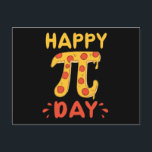 Lycklig Pi Day, Paj Day Pizza-Mathematics Pi Symbo Vykort<br><div class="desc">Lycklig Pi Day,  Paj Day Pizza - Mathematics Pi Symbol Design. Visa ditt flage och fira i stil den här pi-dagen. En roligt,  nonsens,  geeky,  mattetisk pi-dagskonstruktion för math studenter,  lärare,  klubb matematiker.</div>