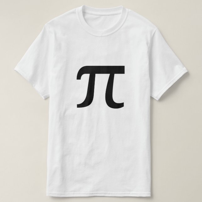 Lycklig Pi Day t shirt (Design framsida)