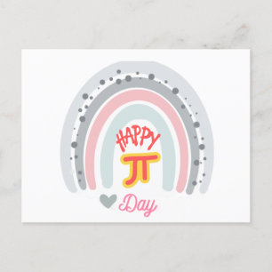 Lycklig Pi Day Vykort