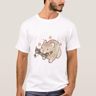Lycklig pika Delight � Cute Animal Art T Shirt