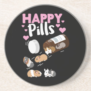 Lycklig Pill Guinea Gris Underlägg