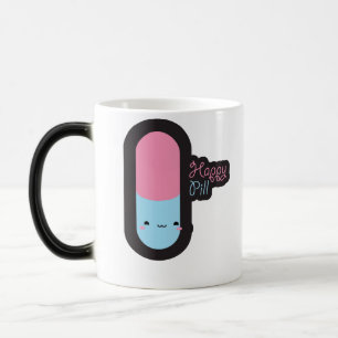 Lycklig Pill Magisk Mugg