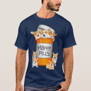 Lycklig Pills Corgi T Shirt