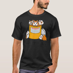 Lycklig Pills Guinea Gris Funny Cute Guinea Gris T Shirt