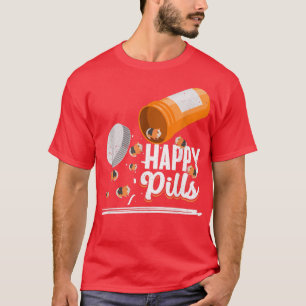 Lycklig Pills Hamster Älskare Guinea Gris Guinea I T Shirt