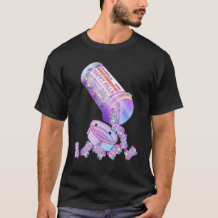 Lycklig Pills Pastel Goth Yami Nalle Otaku Wom T Shirt