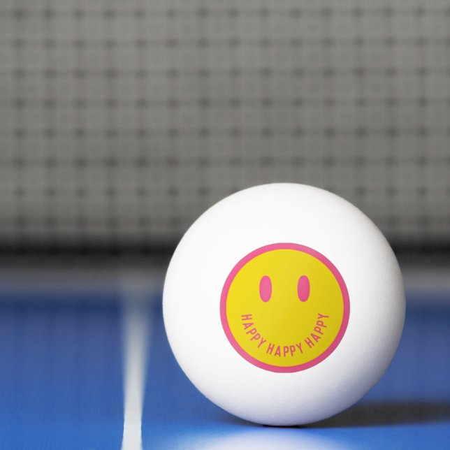 Lycklig Ping Pong Boll (Netto)